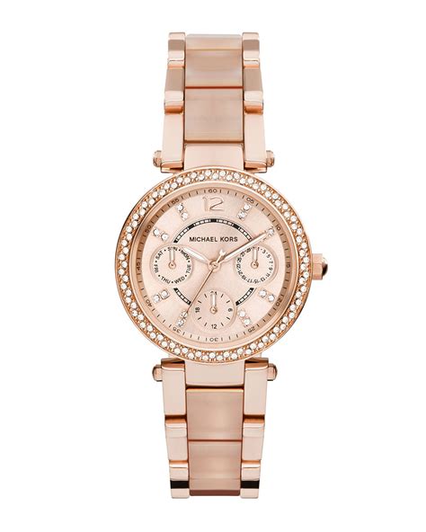 Michael Kors Women's Mini Parker Rose Gold